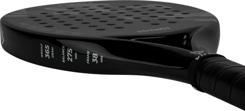 VirtuFit Hybrid Padel Racket - Zwart - Grijs-1