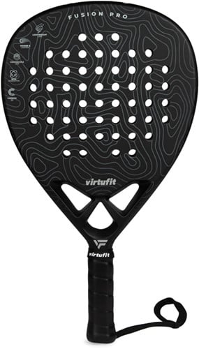 VirtuFit Fusion Pro Padel Racket - Zwart - Grijs-2
