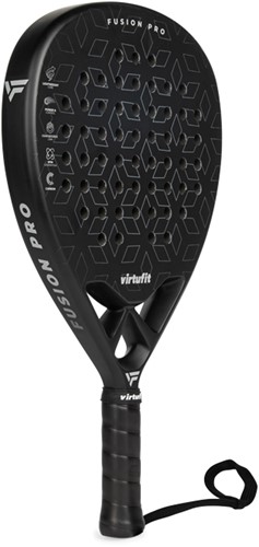 VirtuFit Fusion Pro Padel Racket - Zwart - Silver