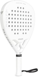 VirtuFit Fusion Pro Padel Racket - White - Silver