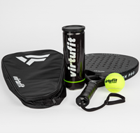 ballen, racket en tas