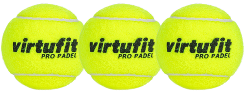 VirtuFit Pro Padel Ballen - Set / 3 ballen-3
