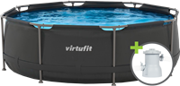 VirtuFit Rond Zwembad - 244 cm - Inclusief Filterpomp
