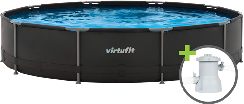 VirtuFit Rond Zwembad - 366 cm - Inclusief Filterpomp