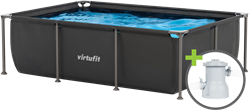 VirtuFit Rectangular Swimmingpool 260 x 180 cm