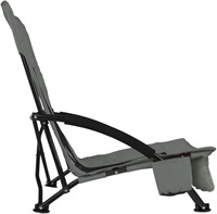 VirtuFit Foldable Beach Chair - Grey-3