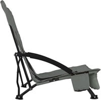 VirtuFit Opvouwbare Strandstoel - Grijs-3