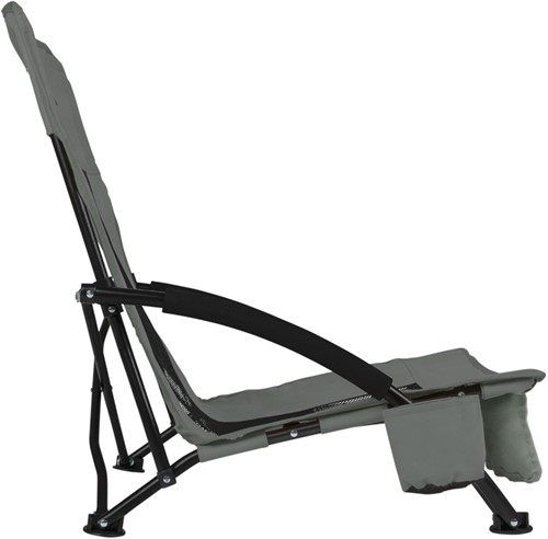 VirtuFit Opvouwbare Strandstoel - Grijs-3