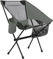 VirtuFit Camping Stoel Compact - Strandstoel  - Grijs-3