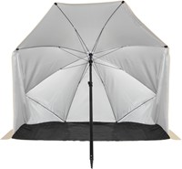 VirtuFit Beach Parasol With Windshield-2