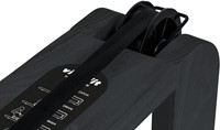 VirtuFit Elite Water Resistance Roeitrainer - Black Edition - riem