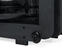 VirtuFit Elite Water Resistance Roeitrainer - Black Edition - transportwiel