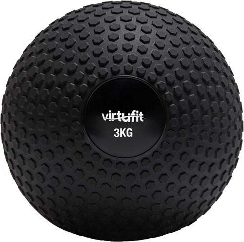 VirtuFit Slam Ball – Fitness Bal – 3 kg – Zwart