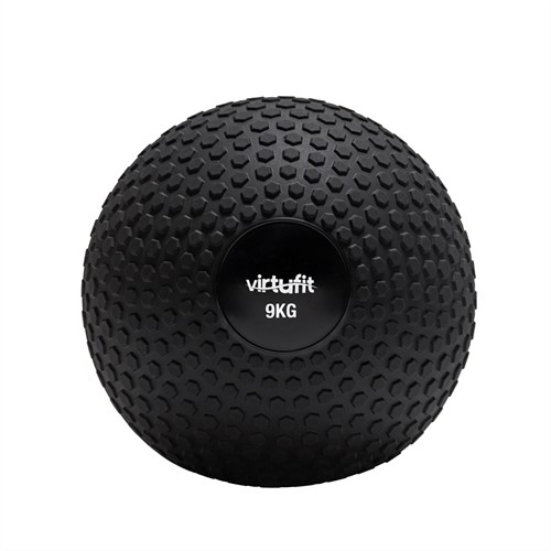VirtuFit Slam Ball – Fitness Bal – 9 kg – Zwart