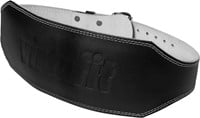 VirtuFit Leather Lifting Belt Pro - Leather Weight Belt-2