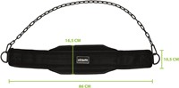 VirtuFit Nylon Dip Belt afmetingen