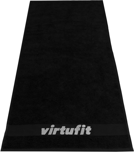 VirtuFit Handdoek - 100 x 50 cm - Zwart-2