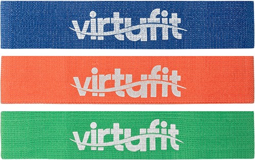 VirtuFit Mini Weerstandsband - Katoen - Blauw - Sterk