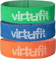 VirtuFit Mini Weerstandsbanden set - Katoen - 3 Stuks - Incl. Opbergtas-2