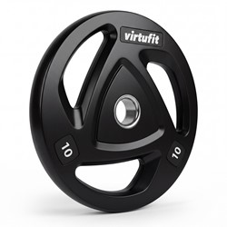 VirtuFit Olympische Rubberen Halterschijf - 10 kg
