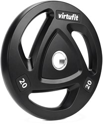 VirtuFit Olympische Rubberen Halterschijf - 20 kg