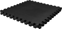 VirtuFit Fitness Puzzelmat – 4-delige Vloermat – 120×120 cm – Zwart-3