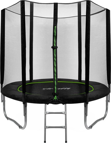 VirtuFit Trampoline met Veiligheidsnet - Zwart - 244 cm
