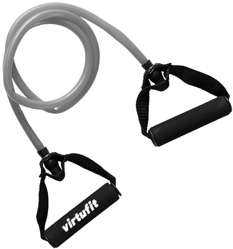 VirtuFit Weerstandskabel - Fitness Elastiek - Met Handvat - Medium