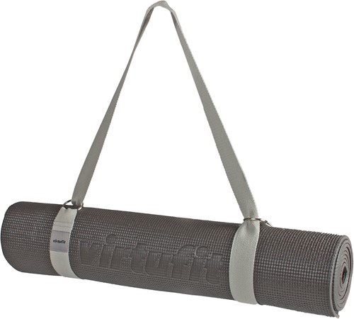 VirtuFit Premium Yogamat Draagriem - Natural Grey-2