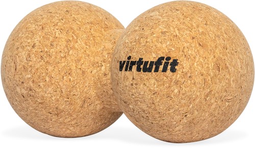 VirtuFit Premium Kurk Peanut Ball - Dual Massagebal - Ecologisch-2