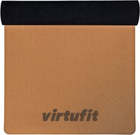 VirtuFit Premium Kurk Yogamat - Ecologisch - 183 x 61 x 0,5 cm