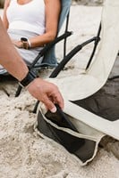 VirtuFit Opvouwbare Strandstoel - Grijs - sfeerafbeelding 4
