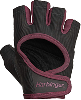 Harbinger Women's Power Stretchback Fitness Handschoenen - Zwart/Rood-2
