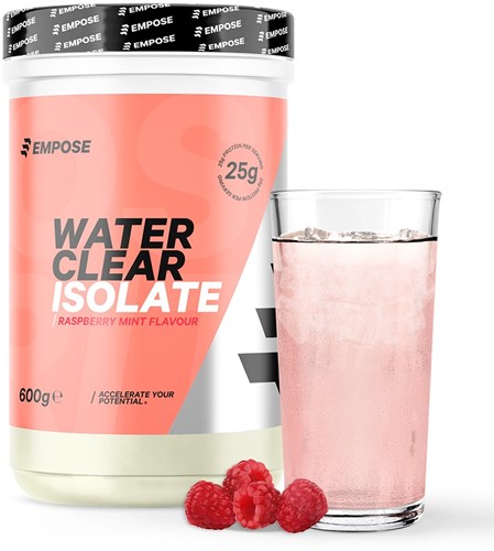 Empose Nutrition Water Clear Isolate - Proteine Ranja - Eiwit Poeder - 600 gr - Raspberry Mint