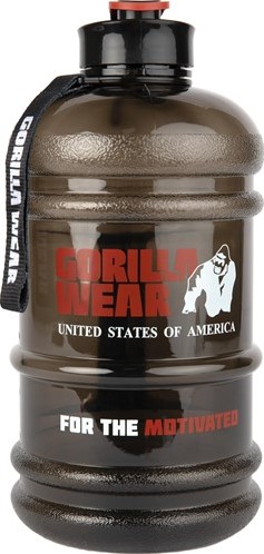 Gorilla Wear Water Jug - Waterfles - 2,2L - Transparant