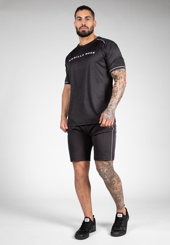 Gorilla Wear Fremont T-shirt - Zwart/Wit-3