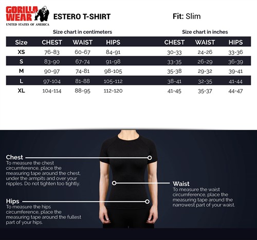 Size Chart Estro