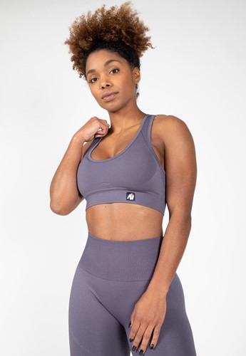 Gorilla Wear Yava Seamless Sportbeha - Grijs
