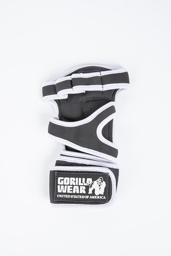 Gorilla Wear Yuma Kracht Handschoenen - Zwart / Wit