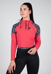 Gorilla Wear Zion Cropped Hoodie - Rood