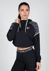 Gorilla Wear Zion Cropped Hoodie - Zwart