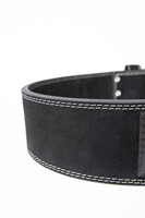 Gorilla Wear 4 Inch Leren Lifting Belt - Zwart