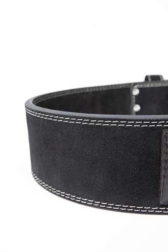 Gorilla Wear 4 Inch Leren Lifting Belt - Zwart