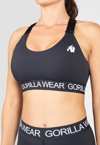 Gorilla Wear Colby Sportbeha - Zwart