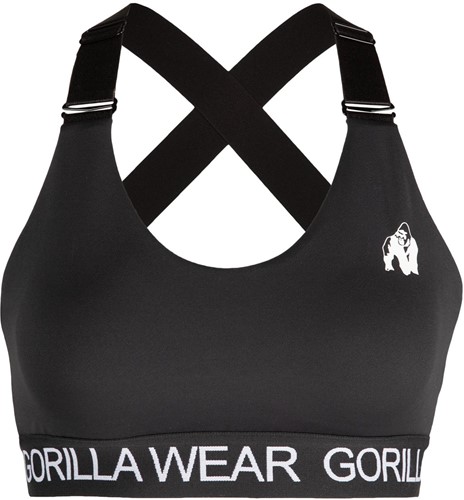Gorilla Wear Colby Sportbeha - Zwart