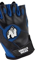 Gorilla Wear Mitchell Training Gloves - Fitness Handschoenen - Zwart/Blauw-2