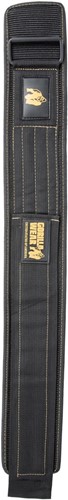 Gorilla Wear 4 Inch Nylon Lifting Belt - Black/Gold-2