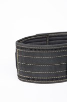 Gorilla Wear 4 Inch Nylon Lifting Belt - Zwart / Goud