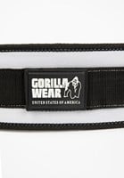 Gorilla Wear 4 Inch Dames Lifting Belt - Zwart/Wit-3